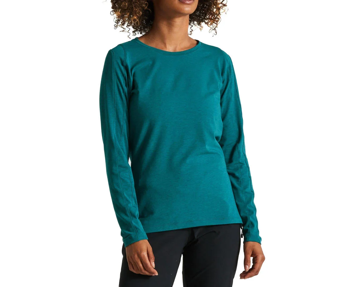 Specialized Women's Trail Long Sleeve Jersey (Tropical Teal) (M)